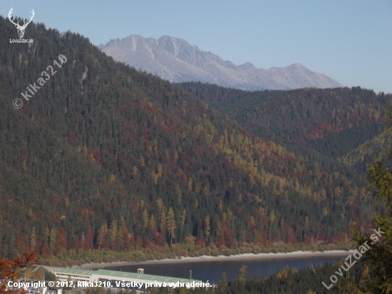 Priehrada Čierny Váh a Vysoké Tatry :)