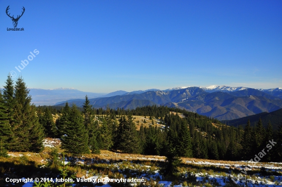 Pohľad na Brankov a Nízke Tatry..