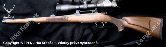 Úprava a zdobení pažby na CZ 550 FS