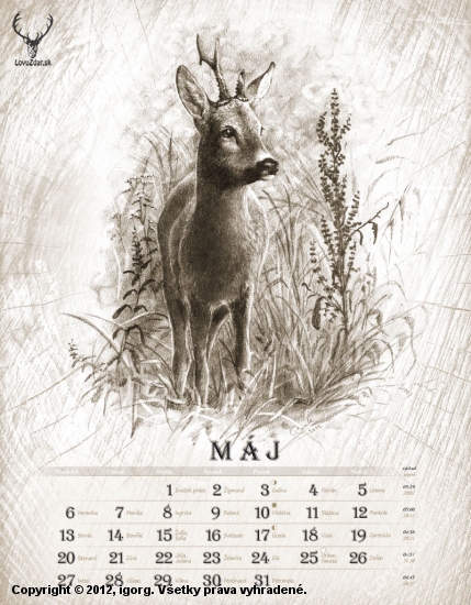 kalendár  2013