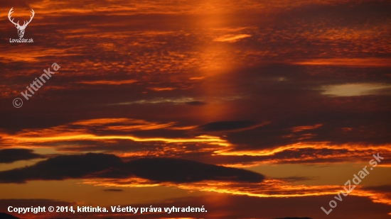 Západ slnka, spomienka na leto... :)