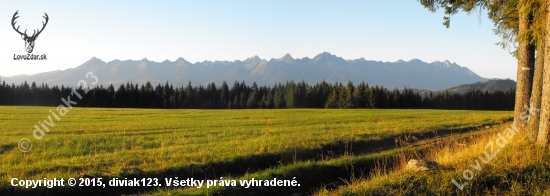 Tatry z našej strani.