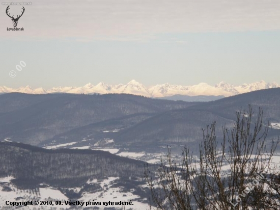 Tatry z Rožňavy