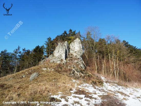 Skalný útvar - MACKOV BOK - Slovenská Ľupča