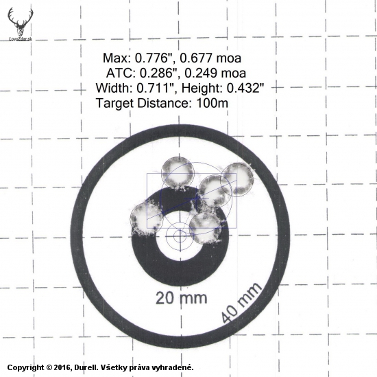 TERČ CZ 6,5-284 NORMA ORYX Fabrika