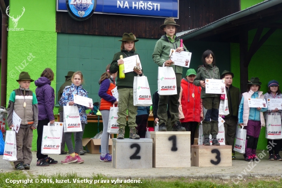 V Daskabátě na Zlaté srnčí trofeji jsem skončila na třetím místě