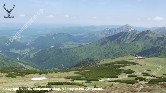 Z Veľkého Kriváňa (1709 m.n.m.)