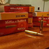 223 remington,  Sellier & Bellot HPBT 3,36 g