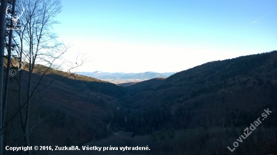 Výhľad zo štandu ( Malá Fatra)