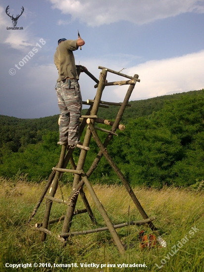 stavba rebríka