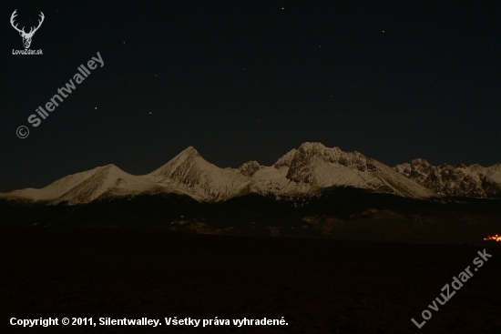 Nočné Tatry