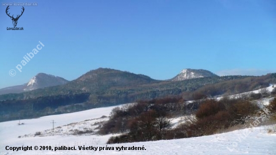 Naše hory v zime