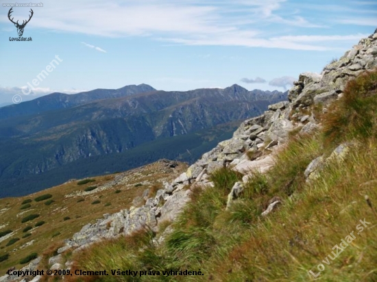 Pohľad na Západné Tatry