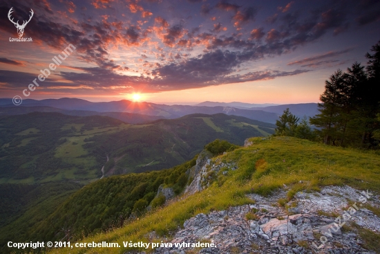 Večer na Folkmarskej skale