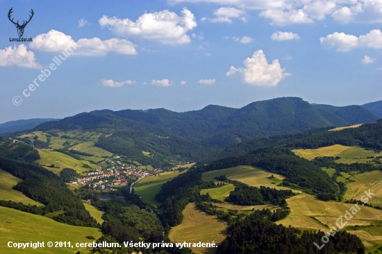 Pohľad na Folkmarský chotár