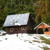 Naša nová poľovnícka chata.