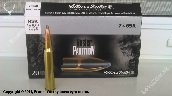 Nosler Partition S&B 7x65R