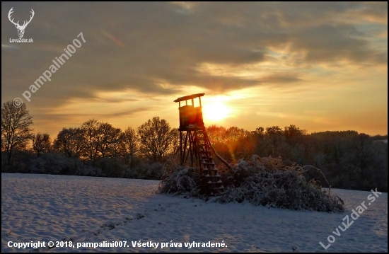 posed pri západe slnka ...