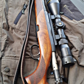 Steyr mannlicher + Leupold VXR 4-12x50