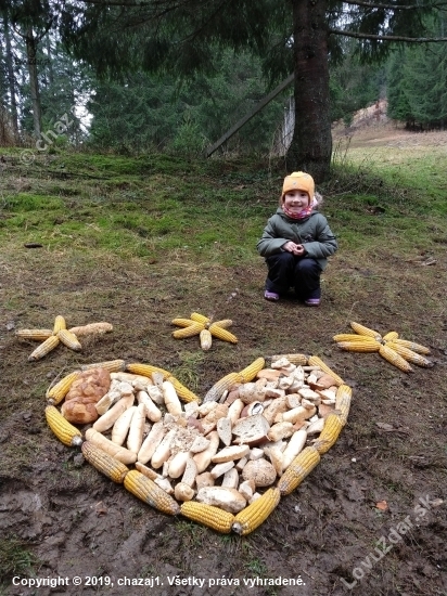 Štedrovečerná nádielka  spolu s malou