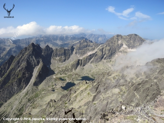 pohľad z výšky 2634 m n.m