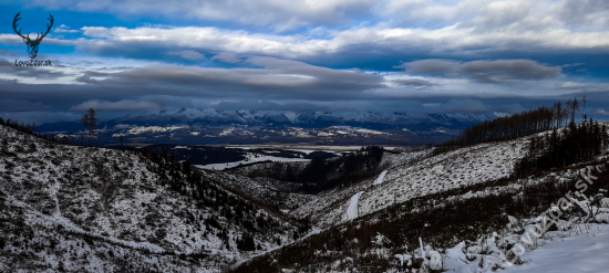 Tatry z pod Soľanky