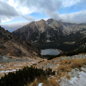 Popradské Pleso z Ostrvy