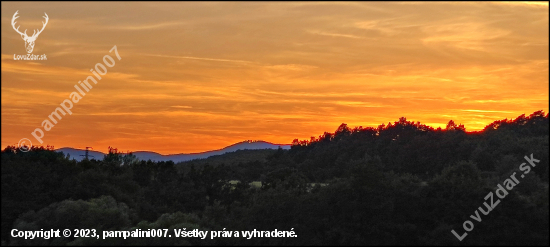 podvečerné zore ...