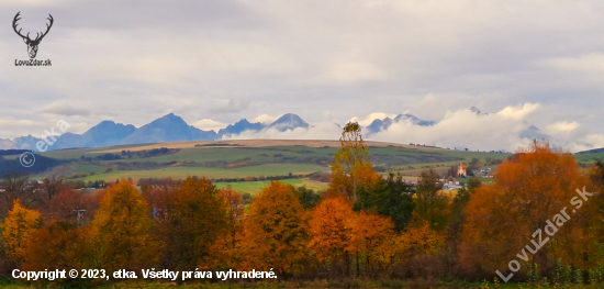 Tatry v pozadí