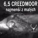 6,5 creedmoor a najmenšie z malých